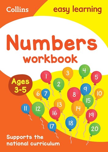Numbers workbook ages - numbers, 3-5