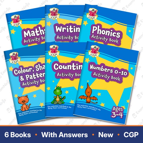 Preschool activity books maths - preschool,