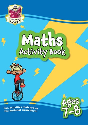 Maths activity book for ages - book,