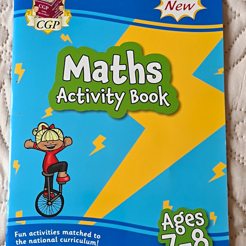 Cgp maths activity book for - maths,