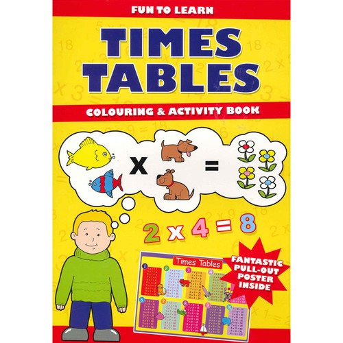 Times tables activity book - times,